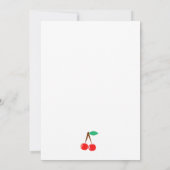 Cherry Kaart (Achterkant)