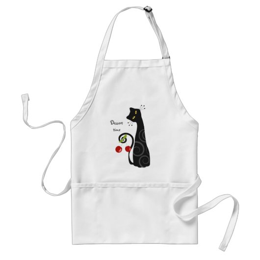 Cherry Kat Apron Standaard Schort (Voorkant)