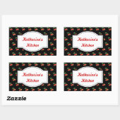 Cherry Kitchen Stickers (Vel)