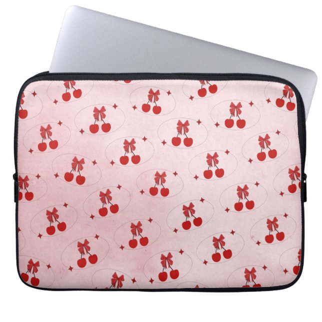 Cherry Laptop Sleeve (Voorkant)