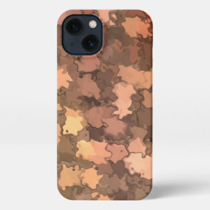 Cherry Leaf Camo iPhone Case 13 Hoesje