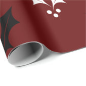 Cherry Leaves Pattern Cadeaupapier (Rol Hoek)