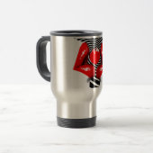 Cherry Lips Thermo Mok (Voorkant links)