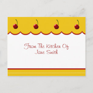 Cherry Lover Recipe Kaart