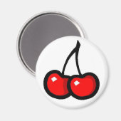 Cherry Magnet Magneet (Voorkant / Achterkant)