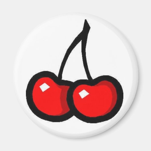 Cherry Magnet Magneet (Voorkant)