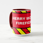 CHERRY MOUNTAIN FIREFIGHTER MUG (Devant gauche)