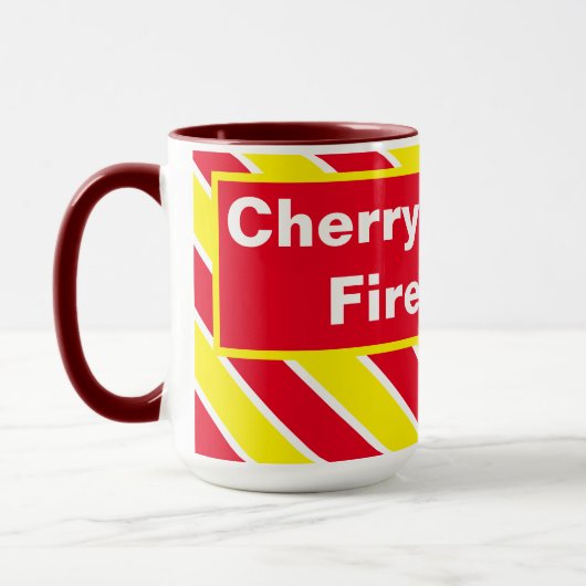 Cherry Mountain Firefighter Mug (Gauche)