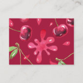 Cherry Much Weddenschap en wensen Informatiekaartje (Achterkant)