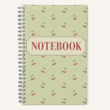 Cherry Notebook – Dotted Journal