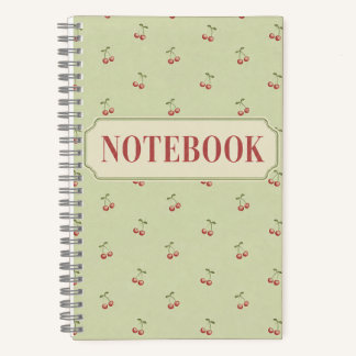 Cherry Notebook – Dotted Journal