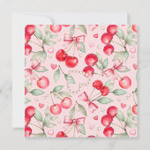 Cherry on Top Baby shower Invitation (Dos)