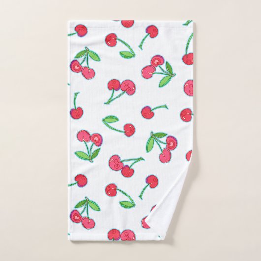 Cherry on Top Towel Set Bad Handdoek (Handdoek)