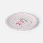 Cherry op de top eerste verjaardag Bord (Gekanteld)