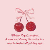 Cherry op Top Baby shower uitnodiging
