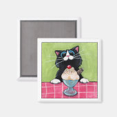 Cherry op Top Magnet Magneet (Voorkant / Achterkant)