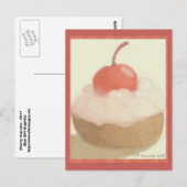 Cherry Pastry zoet collectie Briefkaart (Voorkant / Achterkant)