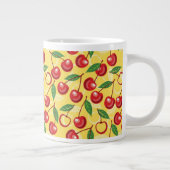 Cherry-patroon Grote Koffiekop (Rechts)