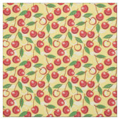 Cherry-patroon Stof (Swatch)