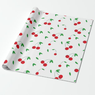 Cherry Pattern Easy Cherry Drawing Cherry Art Cher Cadeaupapier