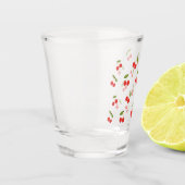 Cherry Pattern Paper Cup Schattige Summer Fruit De Shot Glas (Links)