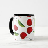 Cherry Pattern Pattern Mok (Voorkant links)