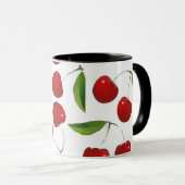 Cherry Pattern Pattern Mok (Voorkant rechts)