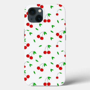 Cherry Pattern, populair design, iPhone 13 Hoesje