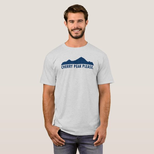 Cherry Peak Resort alsjeblieft T-shirt (Voorkant volledig)