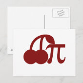 Cherry Pi Briefkaart (Voorkant / Achterkant)