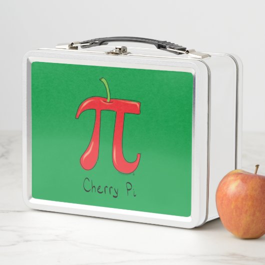 Cherry Pi Cute Math Pi Day Lunch Box (En situation)