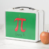 Cherry Pi Cute Wiskunde Pi Day Lunch Box (In situ)