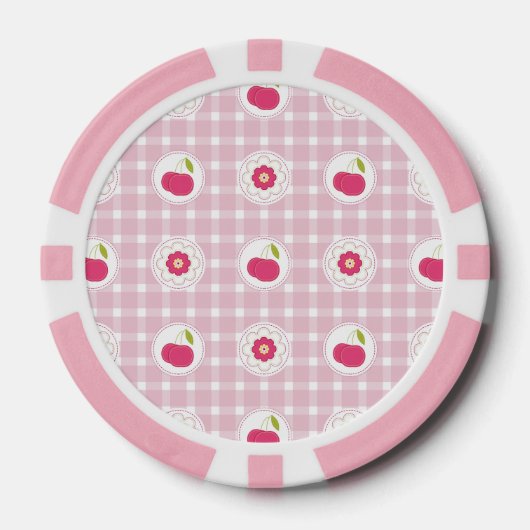 Cherry Picknick Poker Chips (Voorkant)