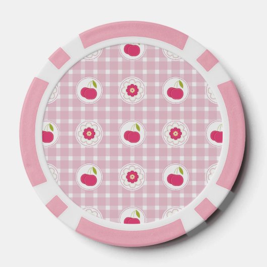 Cherry Picknick Poker Chips (Achterkant)