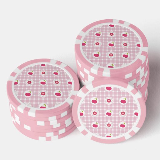 Cherry Picknick Poker Chips (Opstapeling)