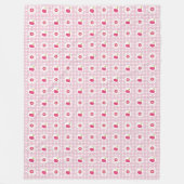 Cherry Picnic Fleece Blanket (Voorkant)