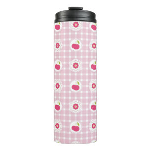 Cherry Picnic Thermal Tumbler Thermosbeker