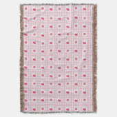 Cherry Picnic Throw Deken (Voorkant Verticaal)