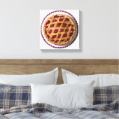 Cherry Pie Canvas Afdruk (Insitu (Slaapkamer))