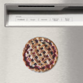 Cherry Pie Dessert Refkoelkast Magnet Magneet (Insitu (Vaatwasser))
