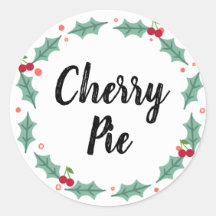 Cherry Pie Eten Labels