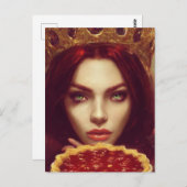 Cherry Pie Goddess Briefkaart (Voorkant / Achterkant)