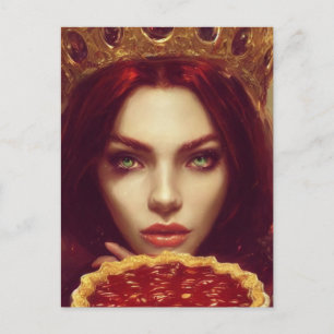 Cherry Pie Goddess Briefkaart