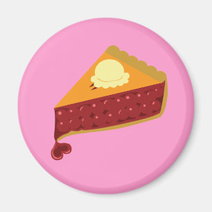 Cherry Pie Heart Magneet