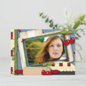 Cherry Pie Kaart (Staand voorkant)