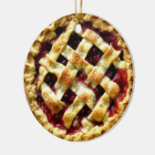 Cherry Pie Keramisch Ornament (Links)
