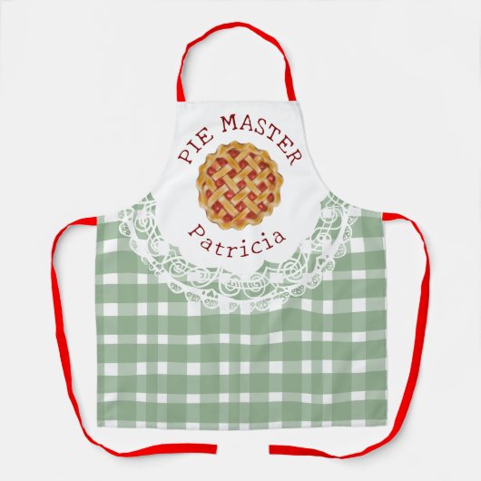 Cherry Pie Master baker Schort (Voorkant)