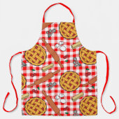 Cherry Pie Paper Bord Schort (Voorkant)