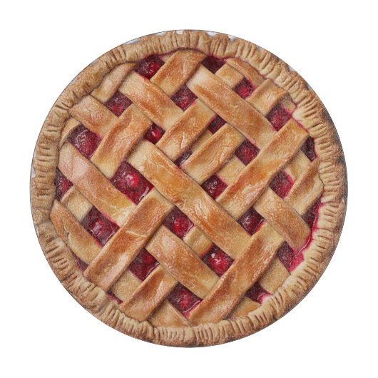 Cherry Pie Snijplank (Voorkant)