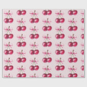 Cherry Pink Cadeaupapier (Vlak)